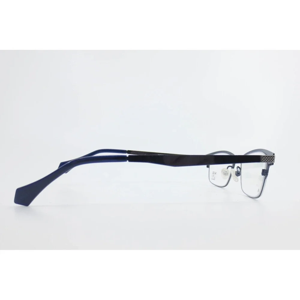 Menizzi M3061 Eyeglasses Navy Blue Rectangular Frames 47-17-135 Col.03 Designer